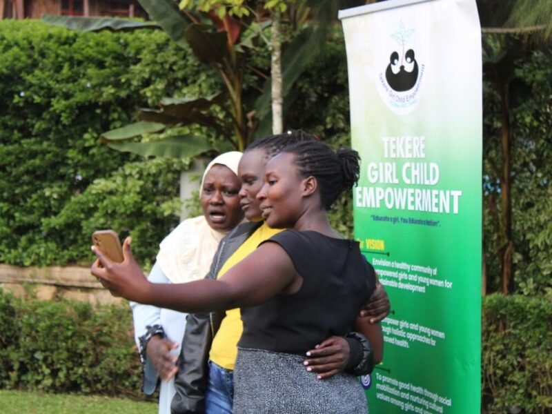 TEGEM team members taking a candid photo together