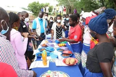 Community food demonstration event