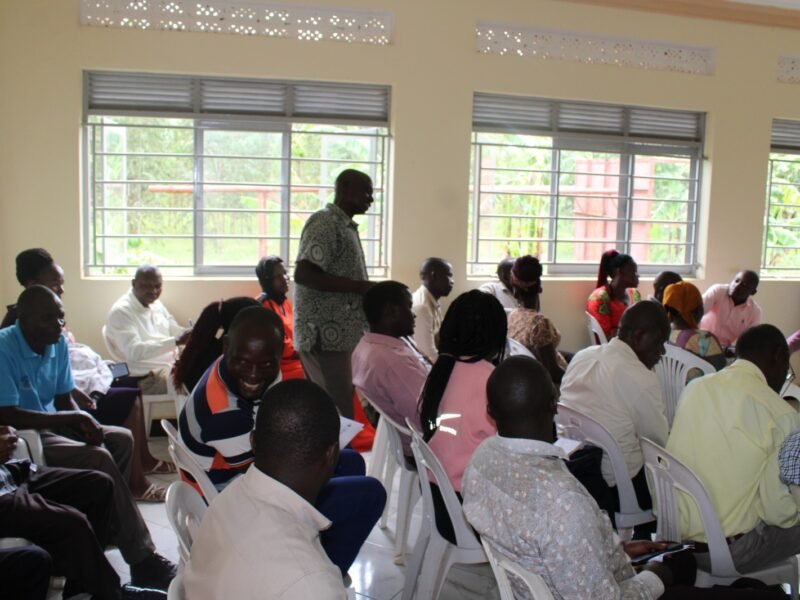 Community meeting on male involvement in family planning