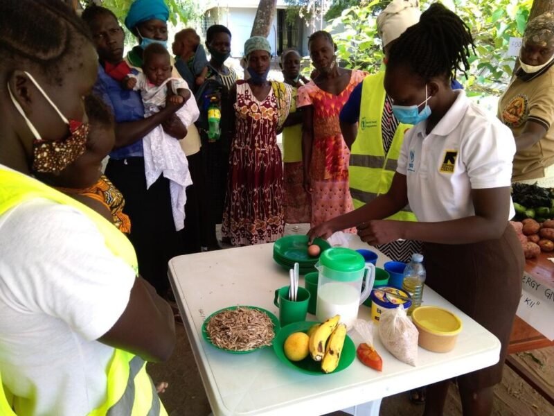 Community nutrition demonstration