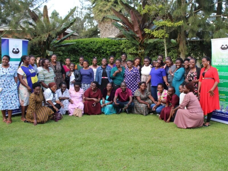 TEGEM team group photo in the garden